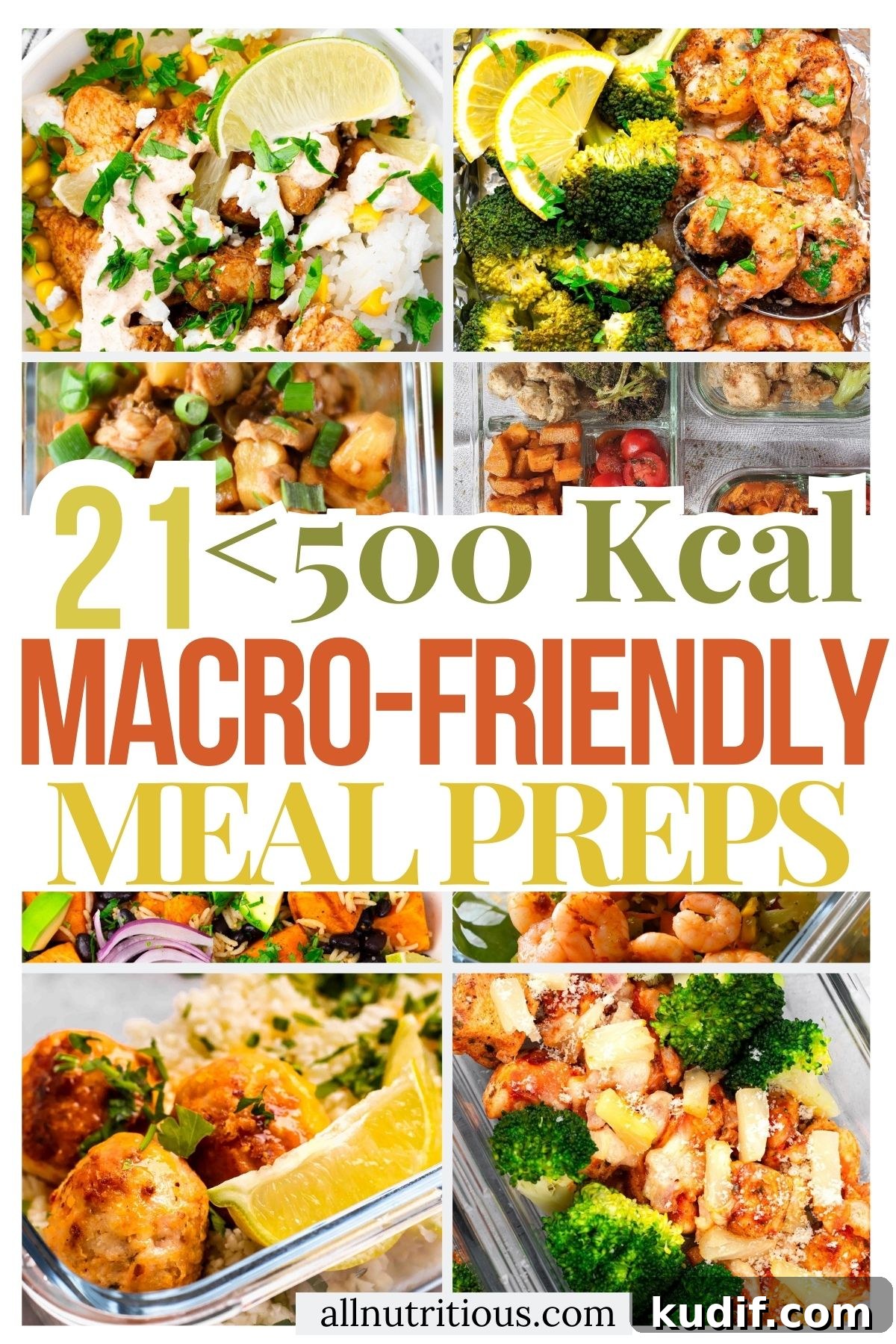 21 Macro-Friendly Meal Prep Ideas Under 500 Calories 2 21 Macro-Friendly Meal Prep Ideas Under 500 Kcal featured