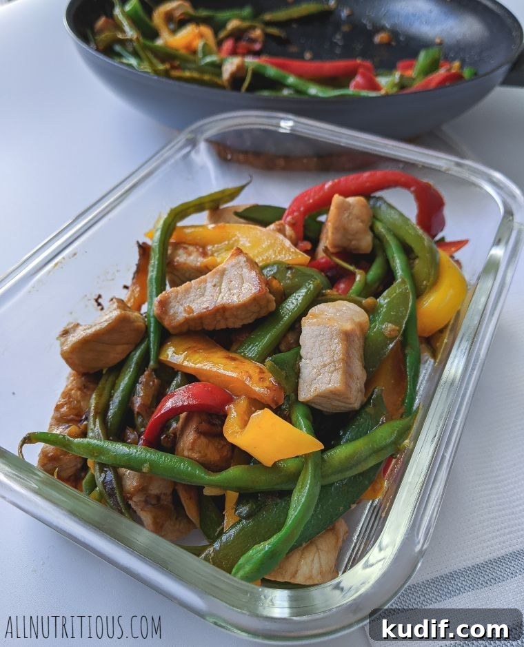 21 Macro-Friendly Meal Prep Ideas Under 500 Calories 13 Stir-Fried Pork
