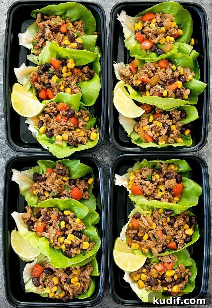 21 Macro-Friendly Meal Prep Ideas Under 500 Calories 23 Taco Lettuce Wraps