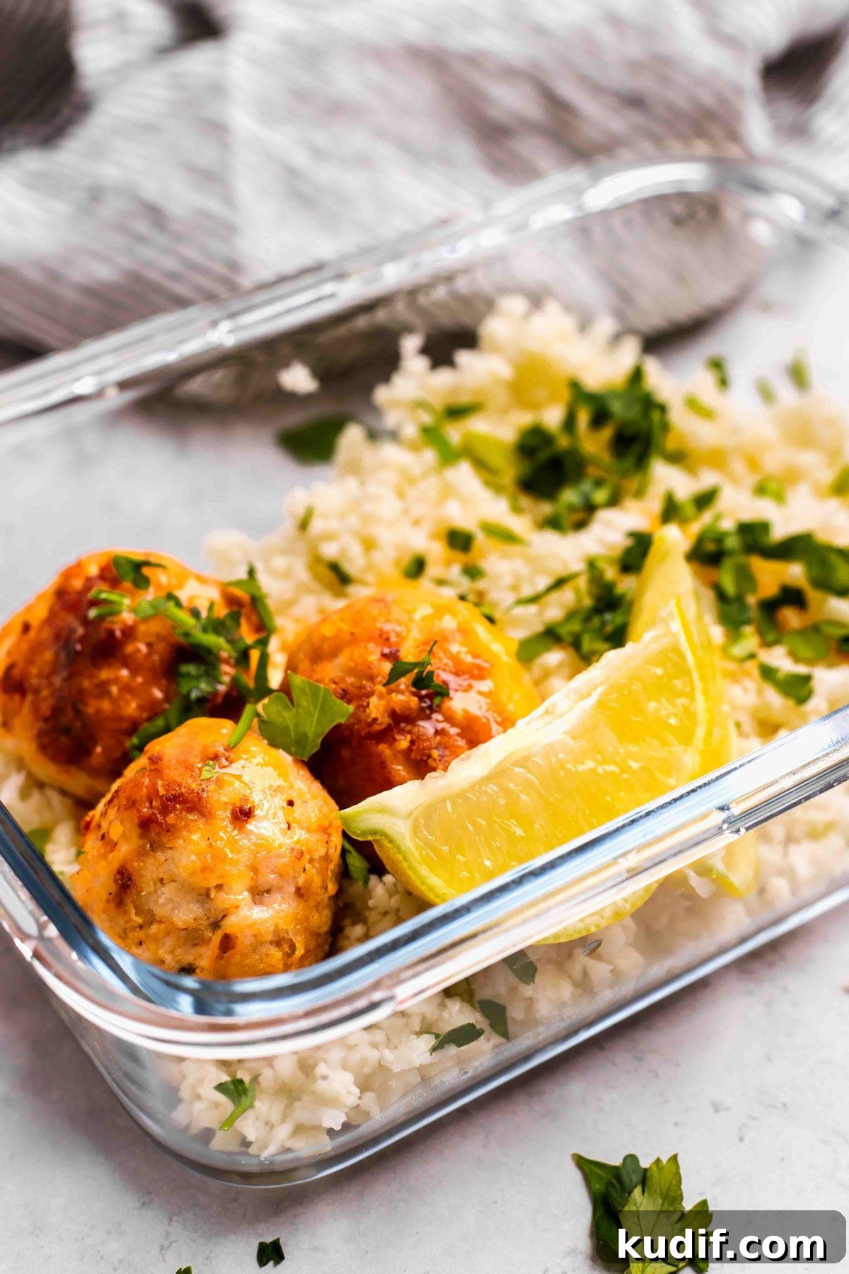 21 Macro-Friendly Meal Prep Ideas Under 500 Calories 7 Chicken Meatballs Meal Prep