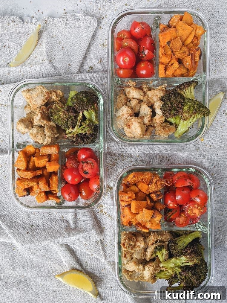 21 Macro-Friendly Meal Prep Ideas Under 500 Calories 8 Lemon Chicken With Veggies