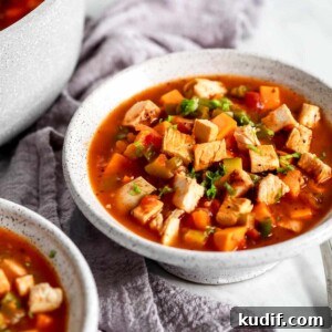 Hearty Chicken and Vegetable Soup Recipe for Cozy Weeknights 7 chicken vegetable soup in a bowl