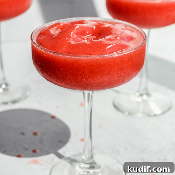 Strawberry Daiquiri Mocktails