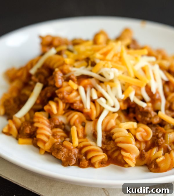 Ninja Foodi Taco Pasta Recipe — Gluten-Free Instant Pot Meal 6 Serving suggestion
