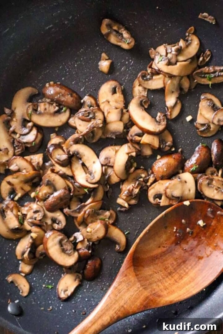 Melted Cheese and Sautéed Mushroom Toast Recipe 3 sauteed mushrooms for toast