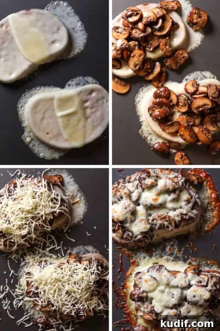 Melted Cheese and Sautéed Mushroom Toast Recipe 6 how to make cheesy mushroom toast