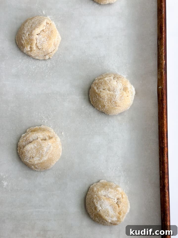 cookie dough rolled in sugar.