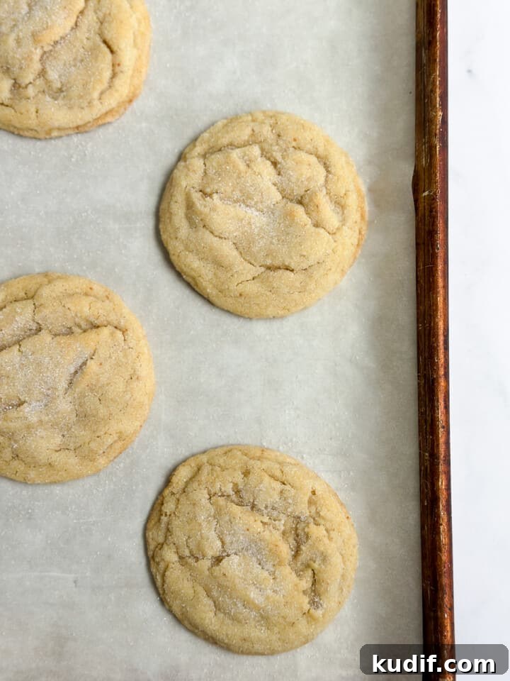 cookies after baking.