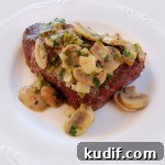Steak Diane Recipe: Classic Pan-Seared Steak with Mushroom Sauce 3 img 812 2