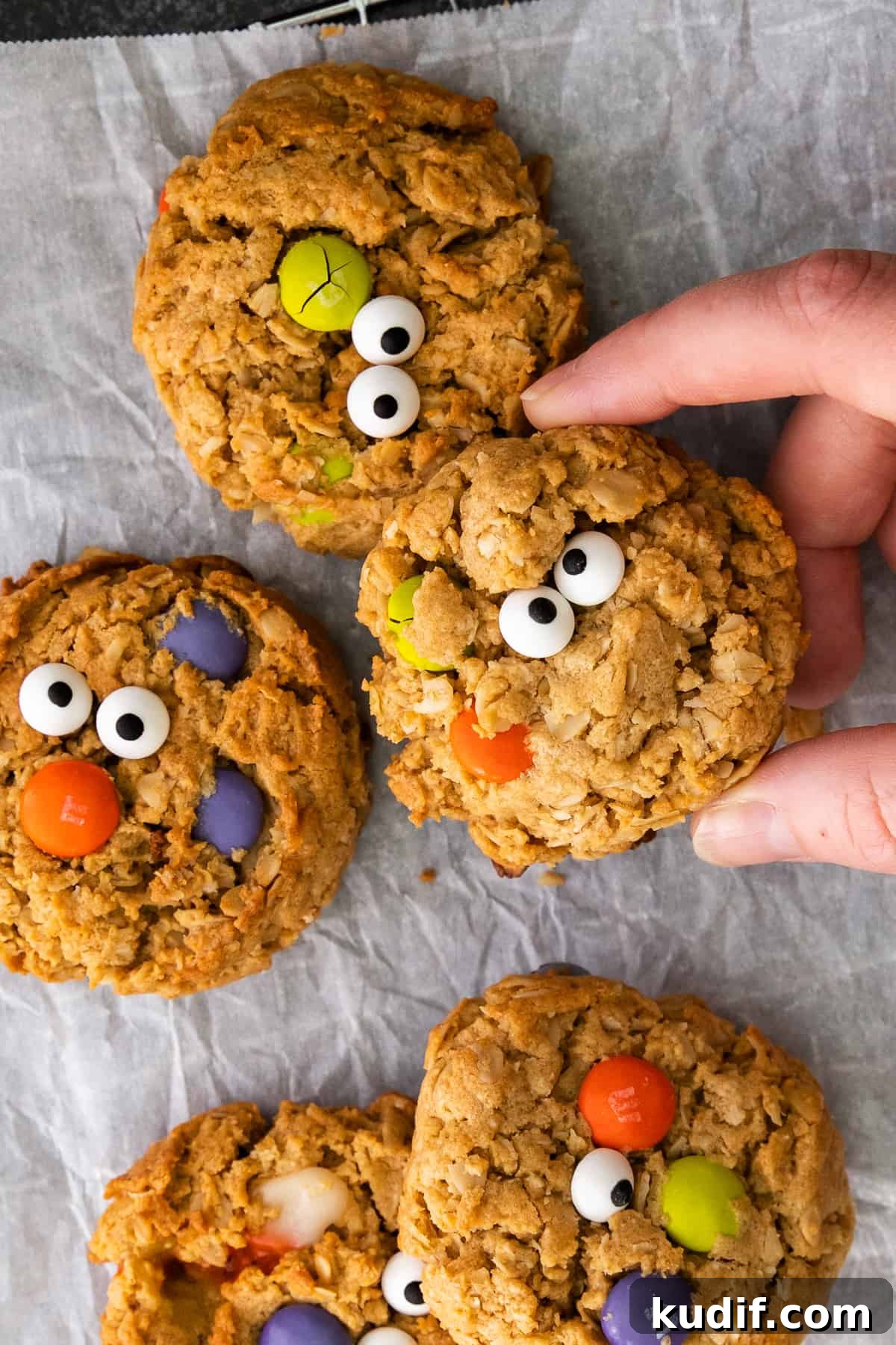 Spooky Halloween Sprinkle Cookies Recipe for Party Treats 9 Halloween Monster Cookies
