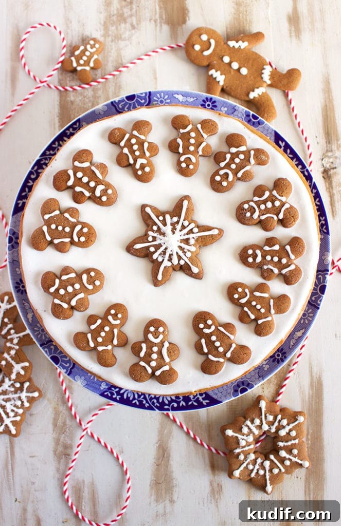 Gingerbread Cheesecake Recipe: Spiced Cheesecake with Gingersnap Crust 4 Easy to make and the BEST Gingerbread Cheesecake recipe ever because of one secret ingredient that surprises everyone! | TheSuburbanSoapbox.com