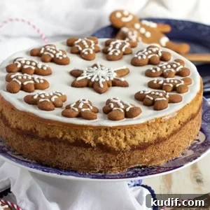 Gingerbread Cheesecake Recipe: Spiced Cheesecake with Gingersnap Crust 8 img 9083 7