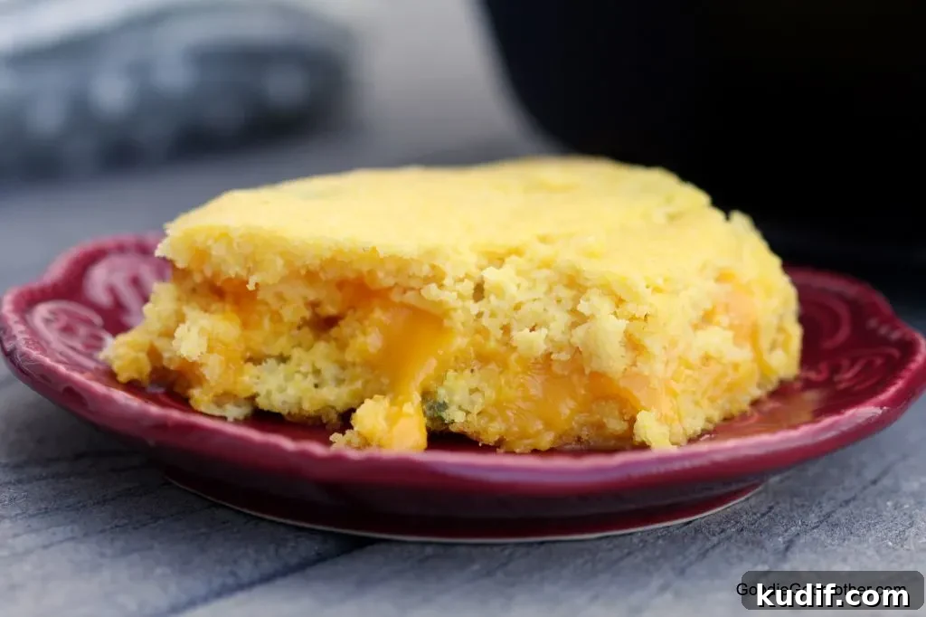Smoked Cheddar & Candied Jalapeño Cornbread Recipe 6 Smoked Cheddar Candied Jalapeno Cornbread