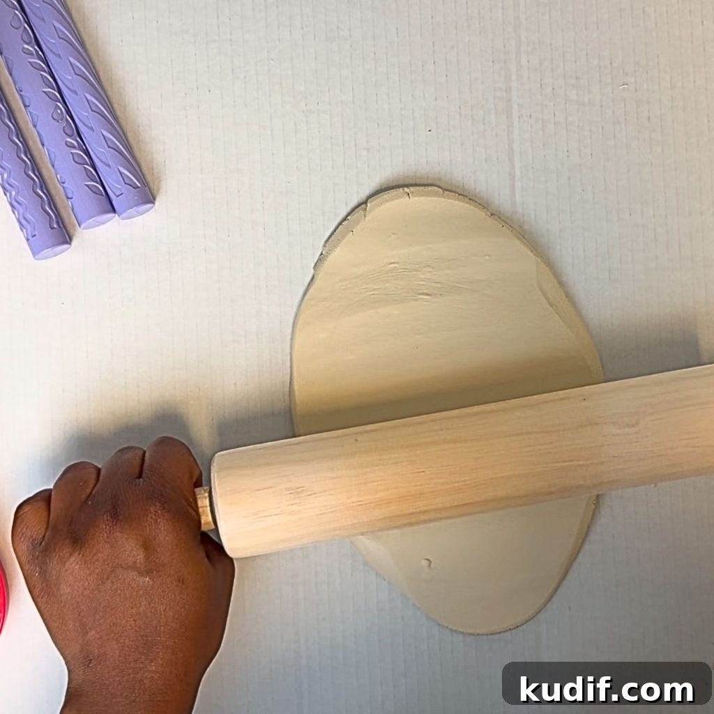 DIY Wavy-Edge Dish Tutorial Using Air-Dry Clay 4 img 93269 3