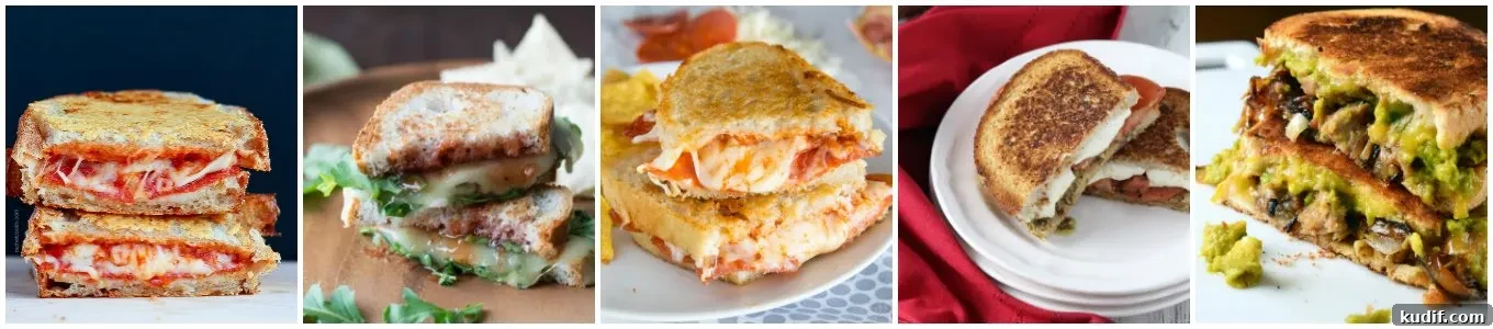 55 Gourmet Grilled Cheese Recipes to Elevate Your Sandwich Game 8 Grilled cheese collage 7