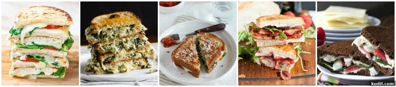 55 Gourmet Grilled Cheese Recipes to Elevate Your Sandwich Game 11 Grilled cheese collage 10