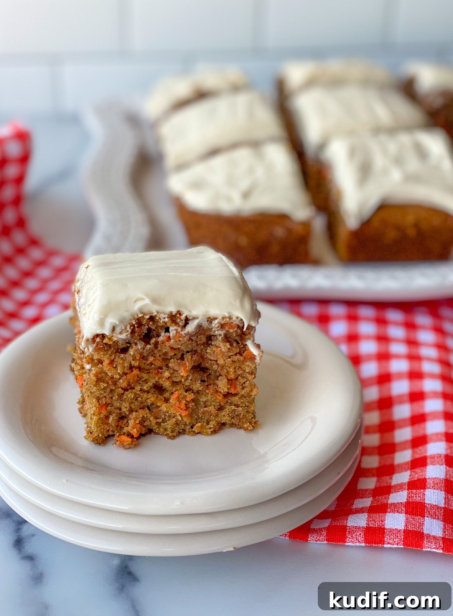 Moist Carrot Cake Bars with Cream Cheese Glaze 2 img 9746 1