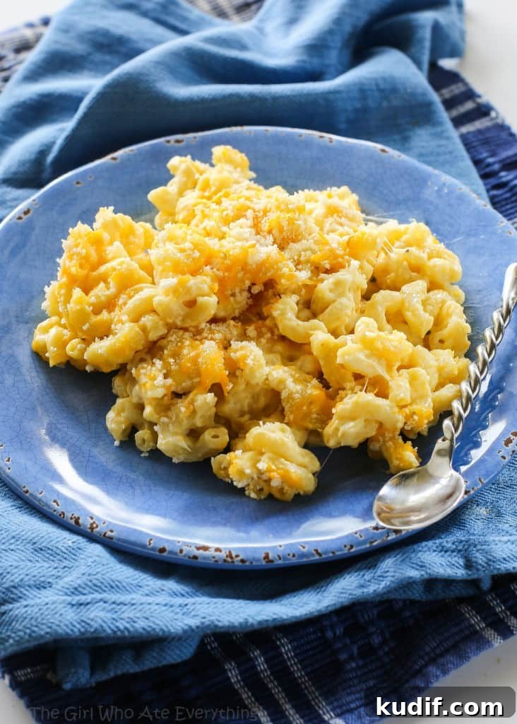 Low-Calorie Mac 'n' Cheese Recipe: Creamy Comfort with Fewer Calories 3 Skinny Mac N' Cheese - half the calories with all the creaminess.